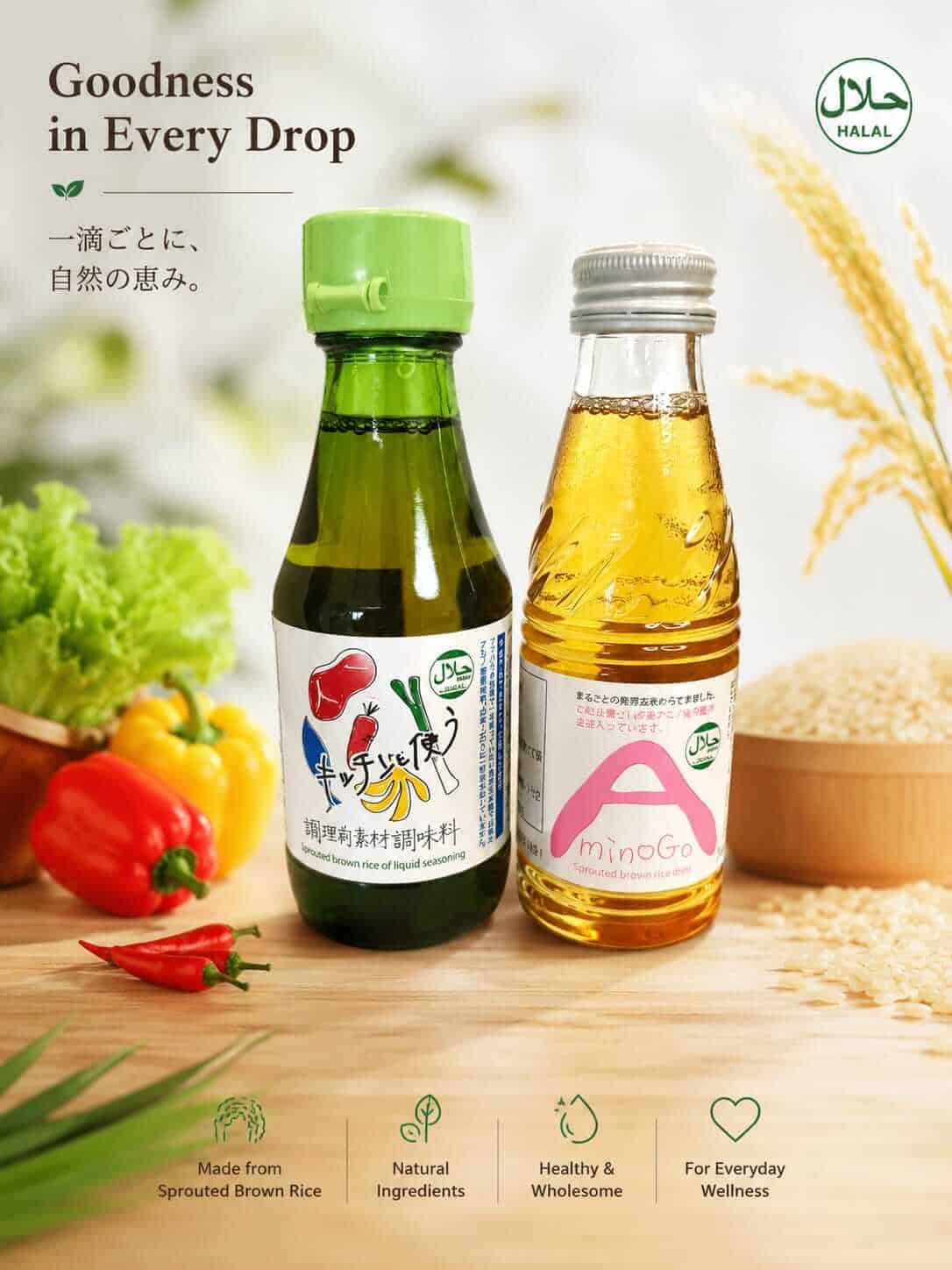 FABALA & AMINOGO — SPROUTED BROWN RICE DRINK